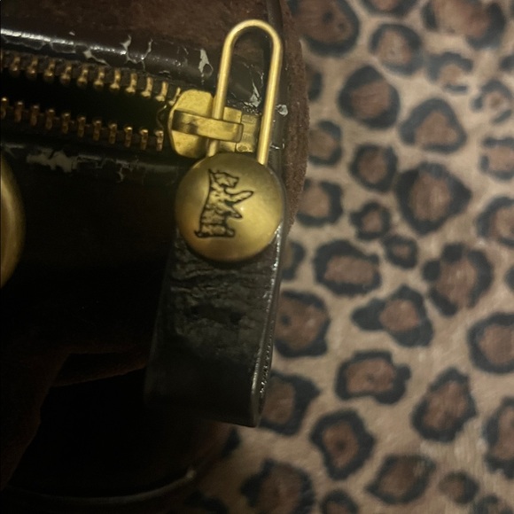 Vintage juicy couture brown velour bag - Picture 9 of 9